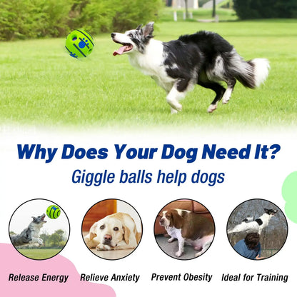 Durable Interactive Squeaky Dog Toy Ball for Training and Play, Ideal for Indoor and Outdoor Use, Perfect Gift for Pets and Special Occasions