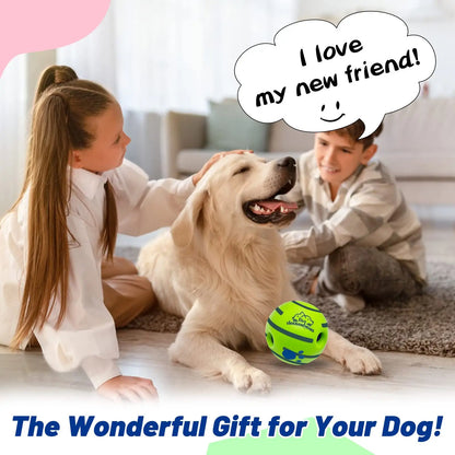 Durable Interactive Squeaky Dog Toy Ball for Training and Play, Ideal for Indoor and Outdoor Use, Perfect Gift for Pets and Special Occasions