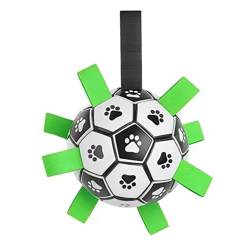 Golden Retriever Dogs Balls Durable Dog Soccer Ball with 9 Grab Tabs for Outdoor & Water Play, Perfect Gift for Pets Interactive Herding Ball #GLOBAL PICKS