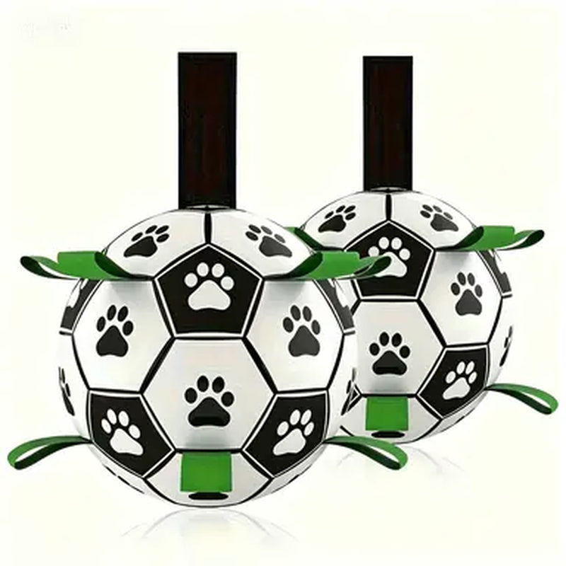 Golden Retriever Dogs Balls Durable Dog Soccer Ball with 9 Grab Tabs for Outdoor & Water Play, Perfect Gift for Pets Interactive Herding Ball #GLOBAL PICKS